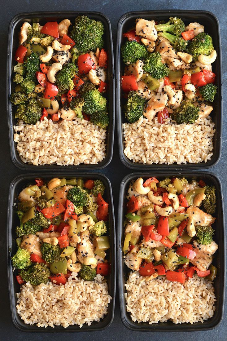 Low Calorie Chicken Dinner Recipes
 Meal Prep Cashew Chicken GF Low Calorie