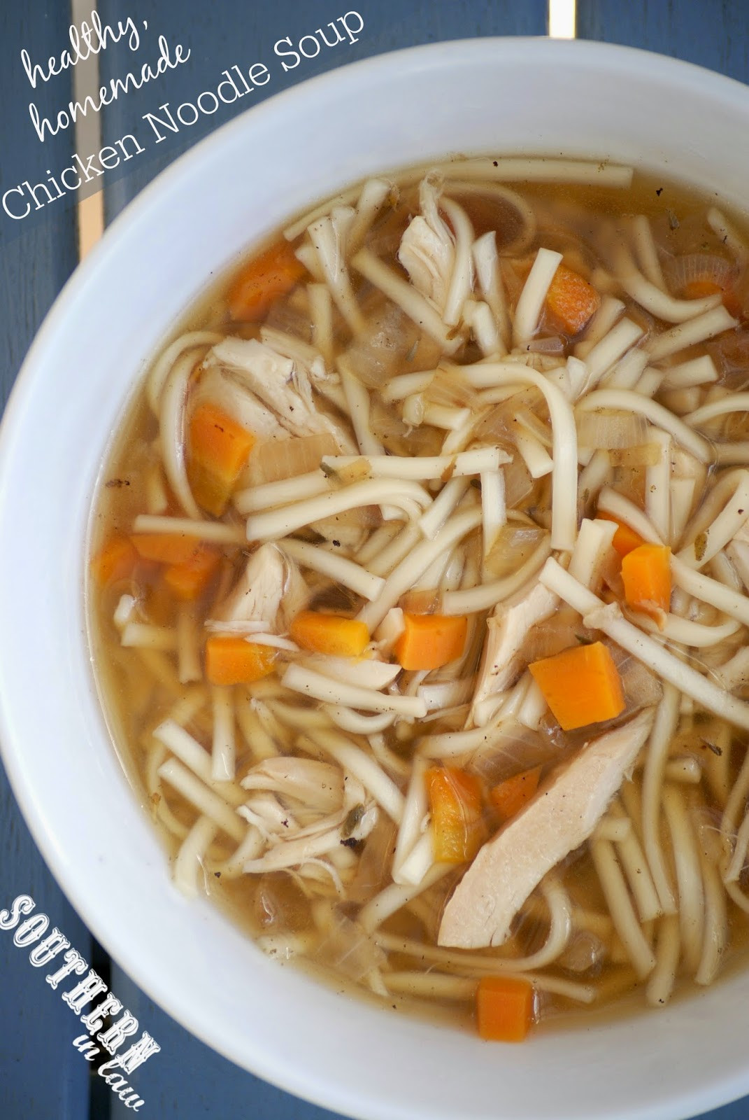 Low Calorie Chicken Noodle Soup
 Southern In Law Recipe Homemade Chicken Noodle Soup