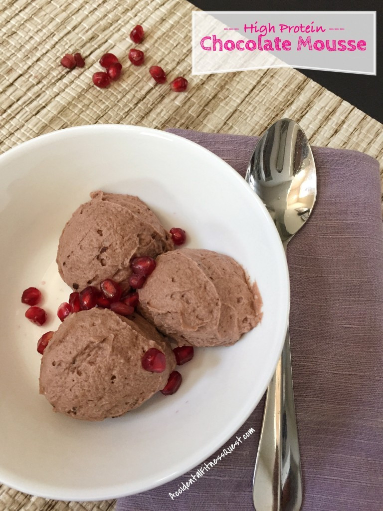 Low Calorie Chocolate Mousse
 Low Calorie High Protein Chocolate Mousse