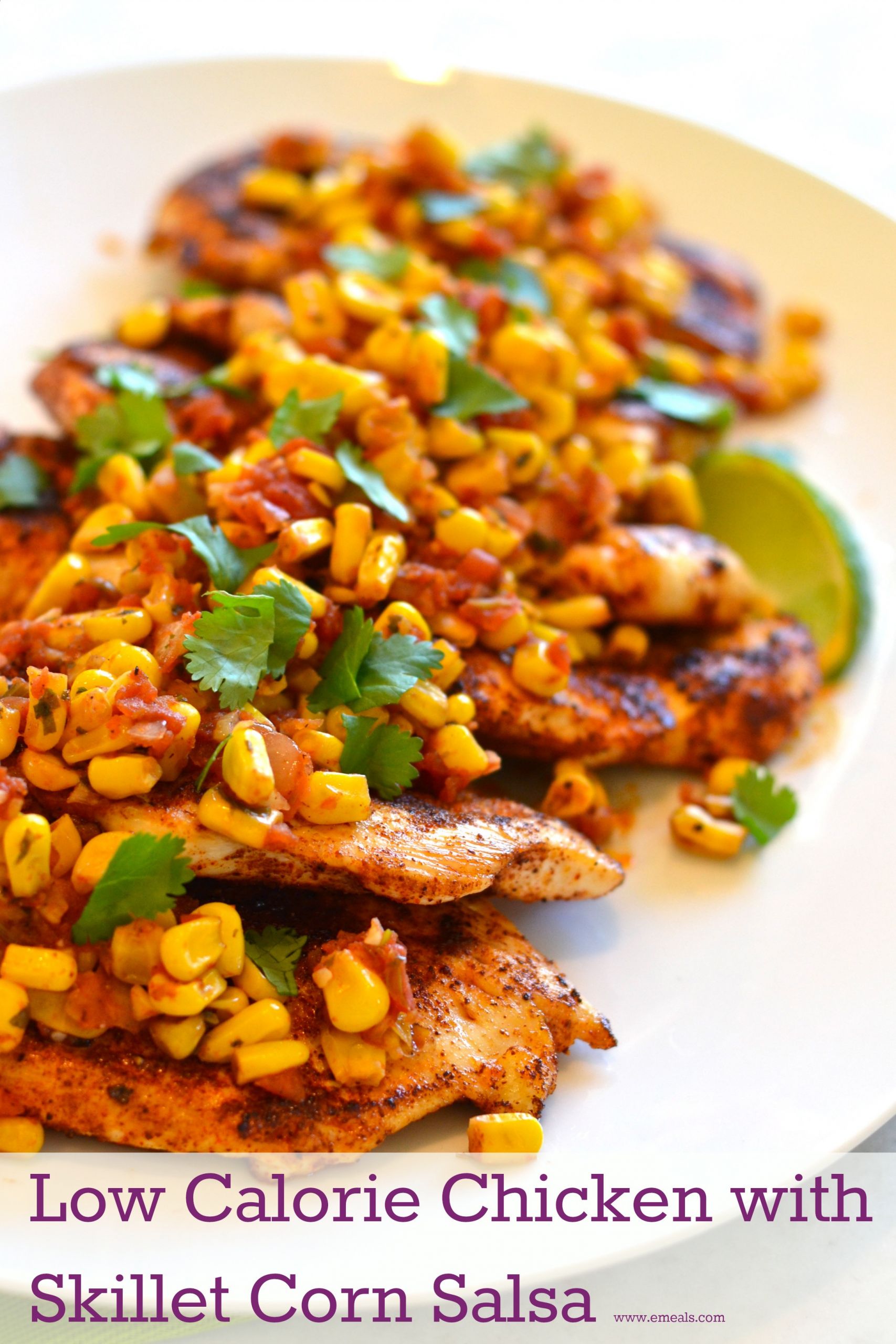 Low Calorie Dinner
 Low Calorie Dinner Recipe Spicy Chicken with Skillet Corn