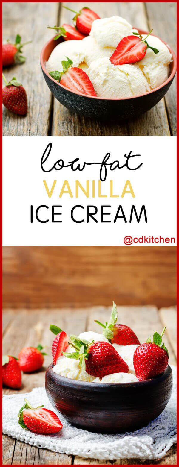 Low Calorie Ice Cream Recipes For Ice Cream Maker
 Low Fat Vanilla Ice Cream Recipe