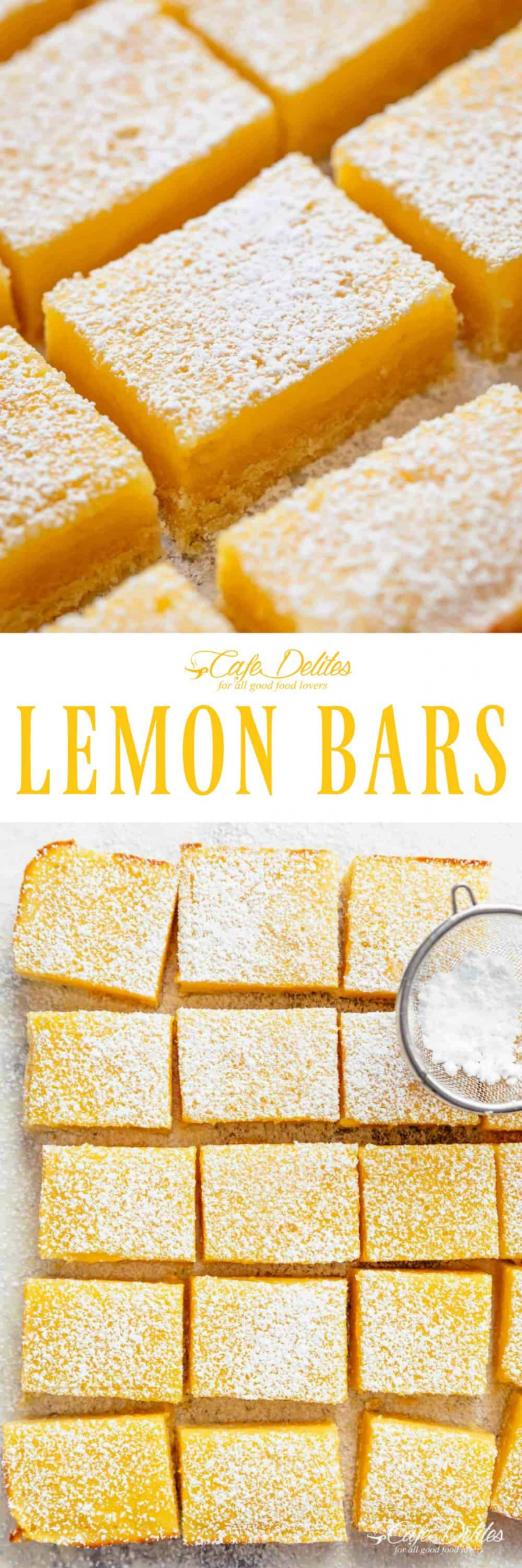 Low Calorie Lemon Desserts
 Lemon Bars in 2020