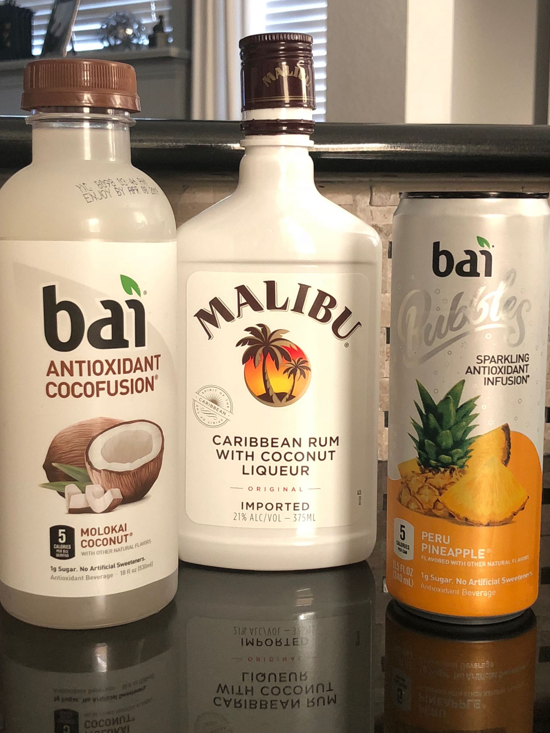 Low Calorie Malibu Rum Drinks
 Bai pina colada