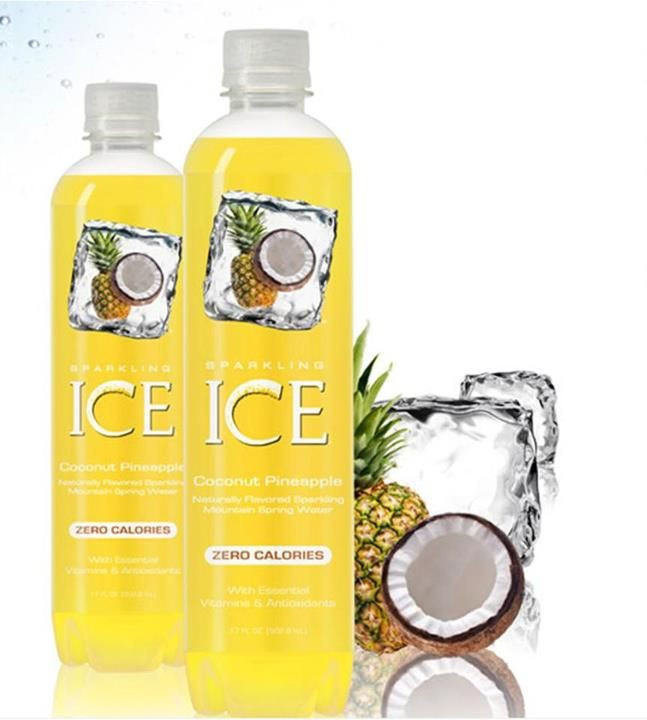 Low Calorie Malibu Rum Drinks
 Coconut Pineapple Sparkling ICE Zero Calorie a shot of
