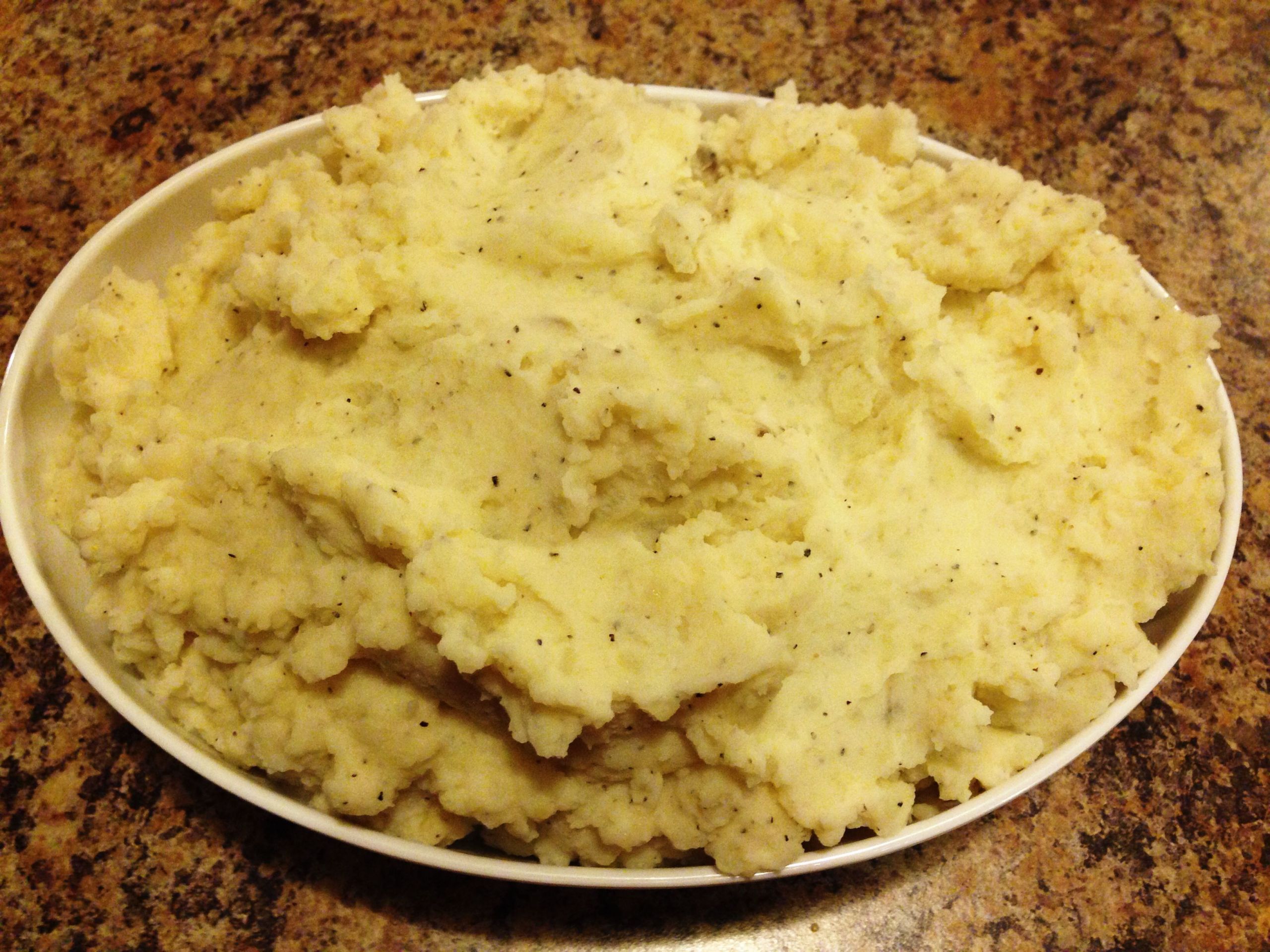 Low Calorie Mashed Potatoes
 Creamy Homemade Mashed Potatoes
