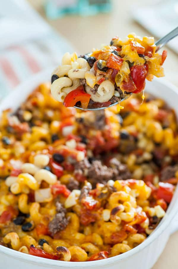 Low Calorie Meals With Ground Beef
 Tex Mex Ground Beef Casserole