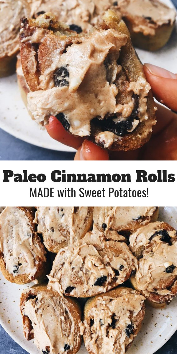 Low Calorie Paleo Recipes
 Paleo Cinnamon Rolls Made With Sweet Potato