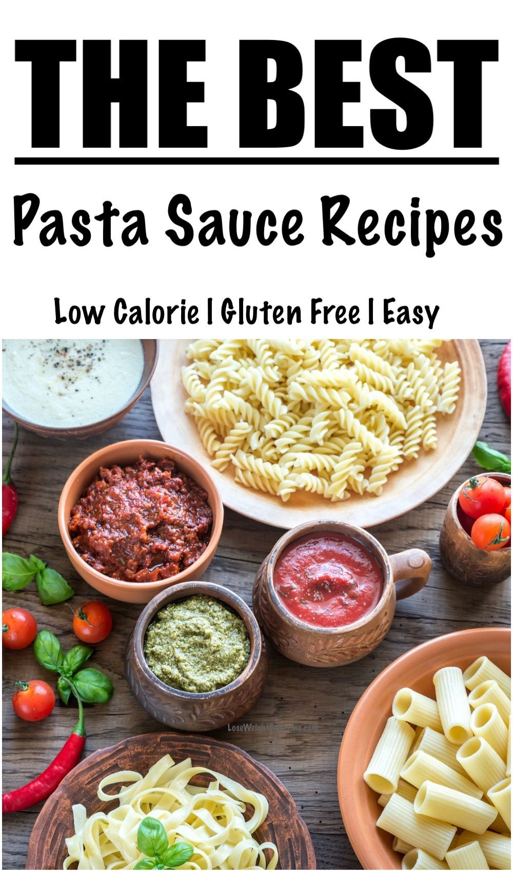Low Calorie Pasta Sauce Recipes
 Pin on Low Calorie Cooking