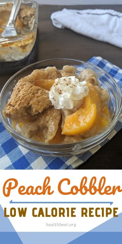 Low Calorie Peach Recipes
 Easy Low Calorie Peach Cobbler Recipe with Heart Healthy