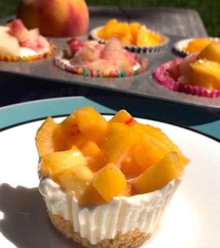 Low Calorie Peach Recipes
 Frozen Peach Parfait Cups Get Healthy U