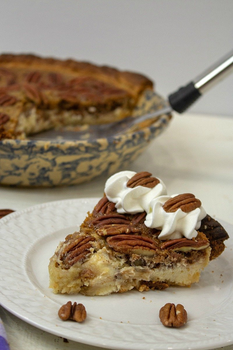 Low Calorie Pecan Pie
 Keto Kentucky Pecan Cheesecake Pie • Holistic Yum