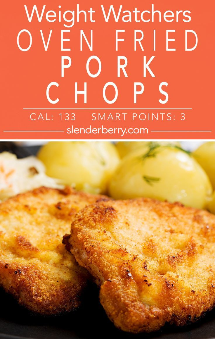 Low Calorie Pork Chop Recipes
 Oven Fried Pork Chops Recipe in 2020
