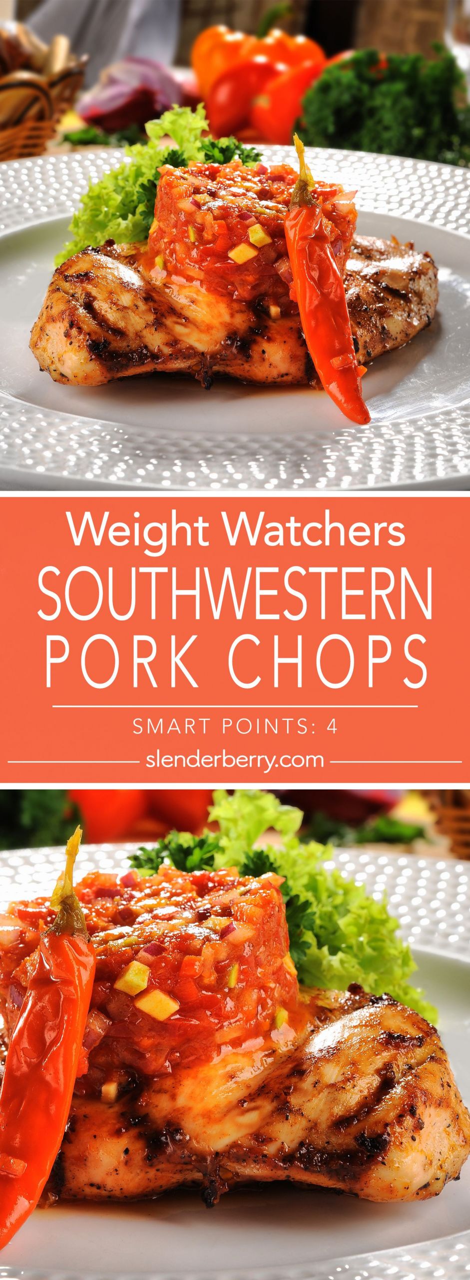 Low Calorie Pork Chop Recipes
 Southwestern Pork Chops Recipe
