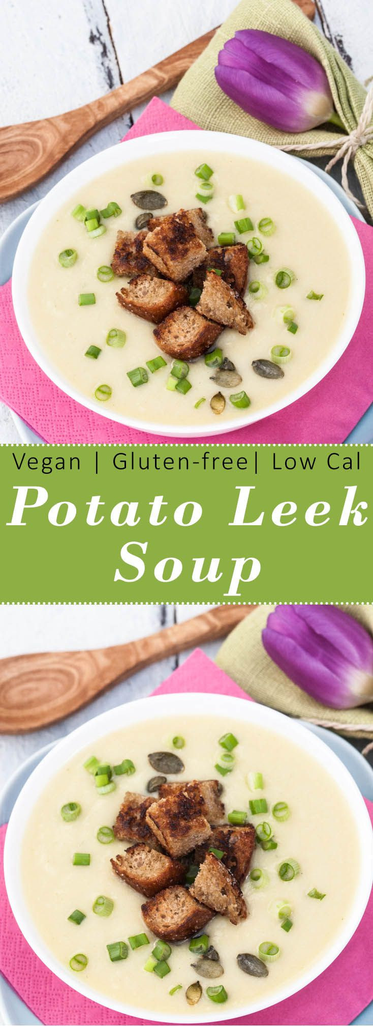 Low Calorie Potato Soup
 Super healthy low calorie Gluten free & Vegan Potato
