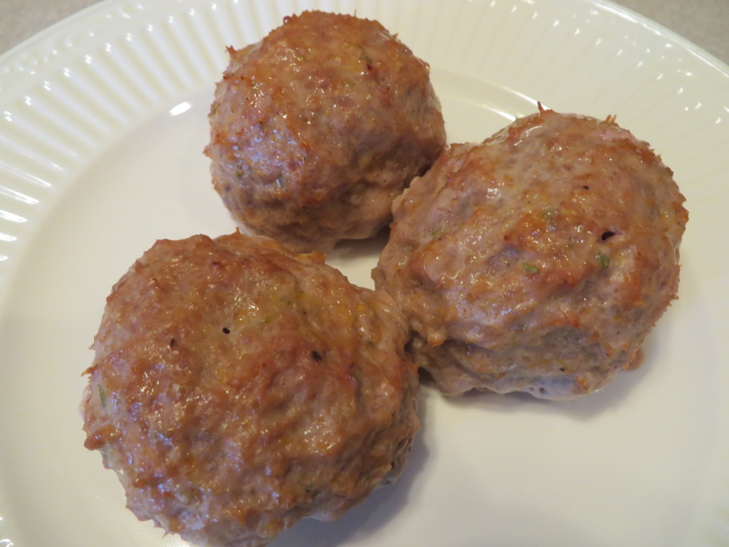 Low Calorie Recipes With Ground Turkey
 Baked Turkey Meatball Recipe low carb