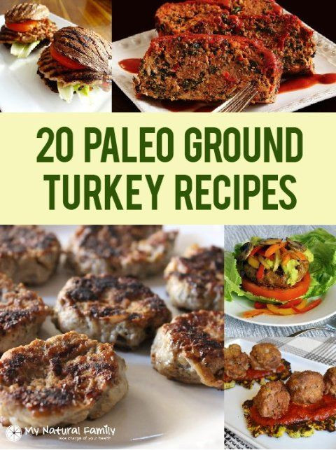 Low Calorie Recipes With Ground Turkey
 Paleo Recipes With Ground Turkey
