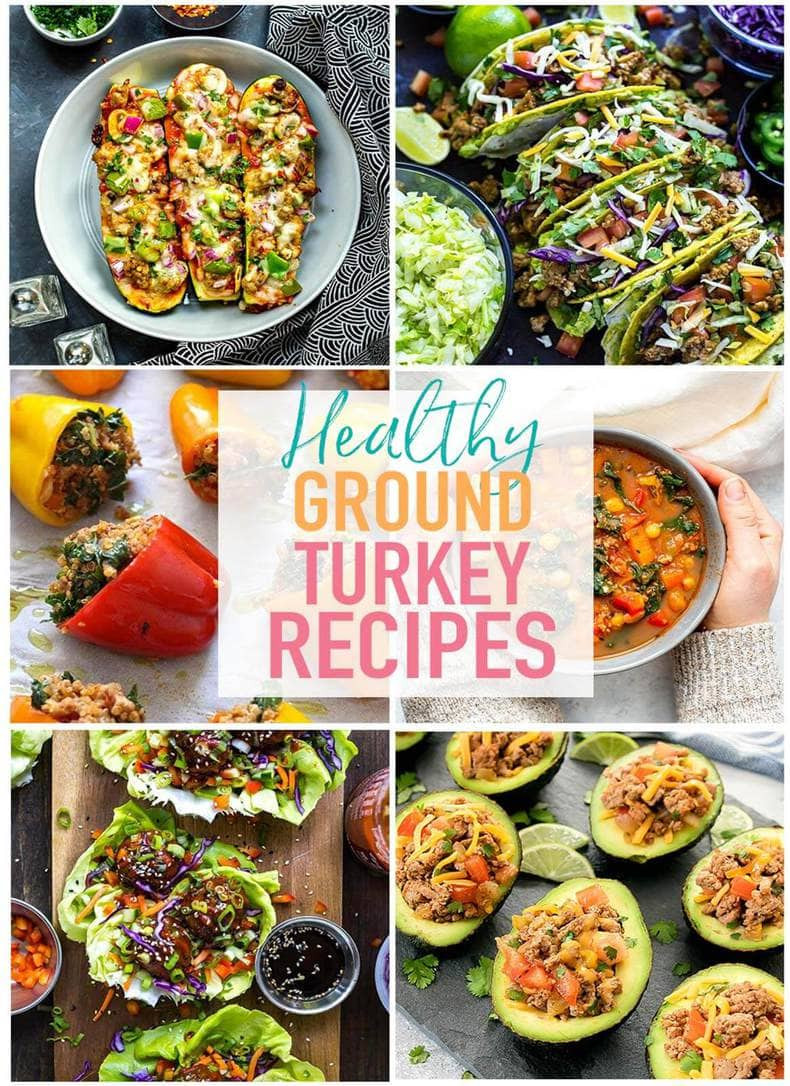 Low Calorie Recipes With Ground Turkey
 20 Delicious & Healthy Ground Turkey Recipes The Girl on
