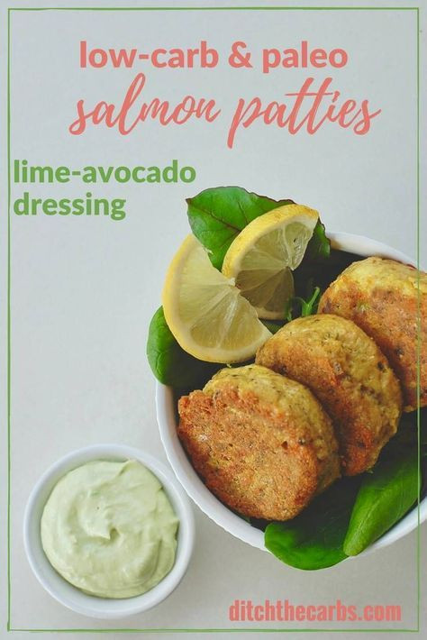 Low Calorie Salmon Patties
 Low Carb Salmon Patties Recipe