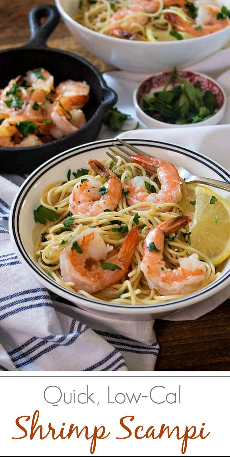 Low Calorie Seafood Recipes
 Quick Low Cal Shrimp Scampi