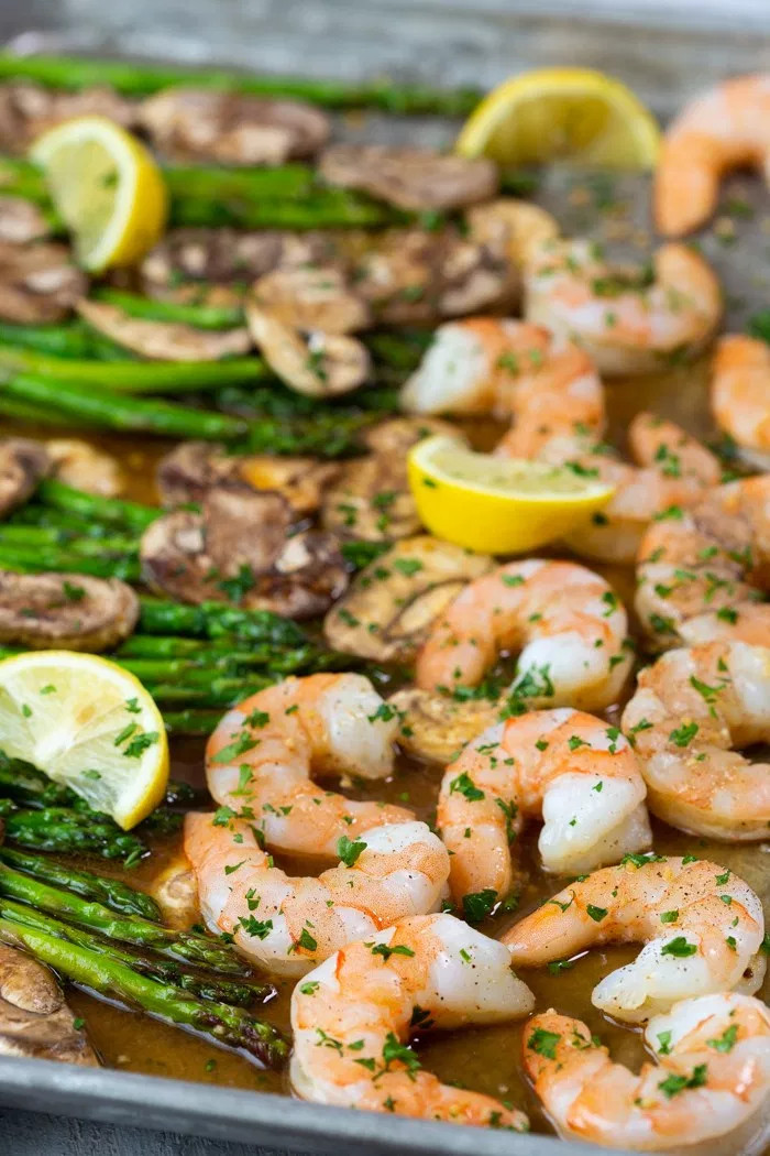 Low Calorie Seafood Recipes
 Low Calorie Sheet Pan Dinner Shrimp & Asparagus Easy
