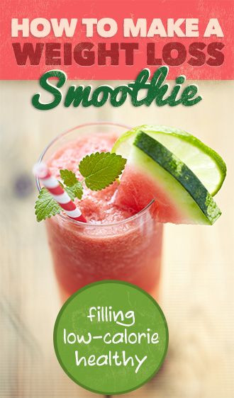 Low Calorie Smoothies For Weight Loss
 How to make a weight loss smoothie Great information and