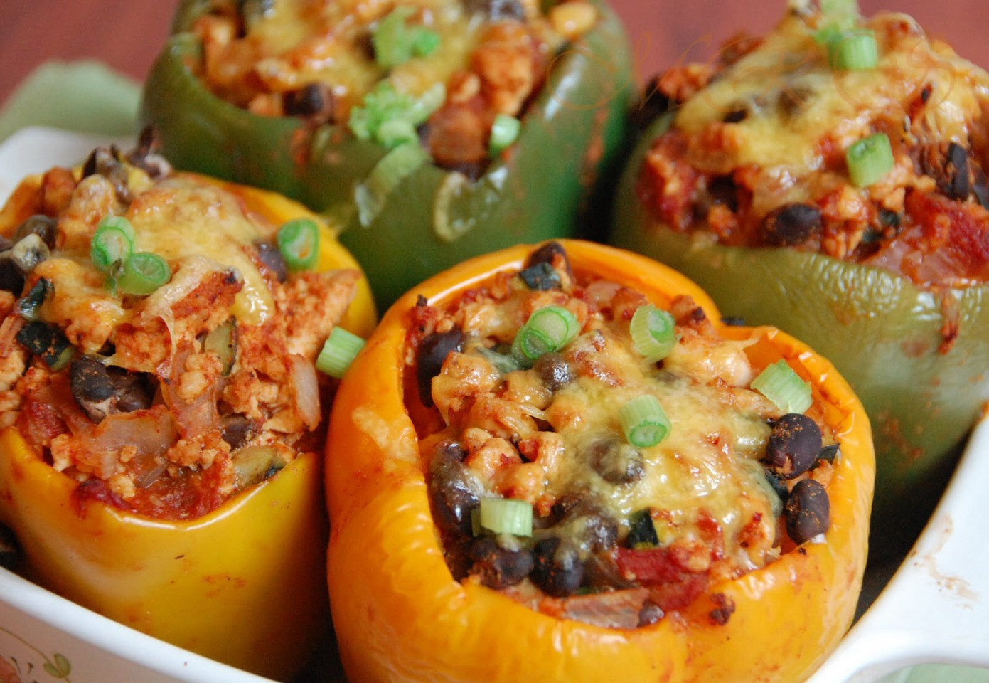 Low Calorie Stuffed Bell Peppers
 Heart Healthy Stuffed Peppers