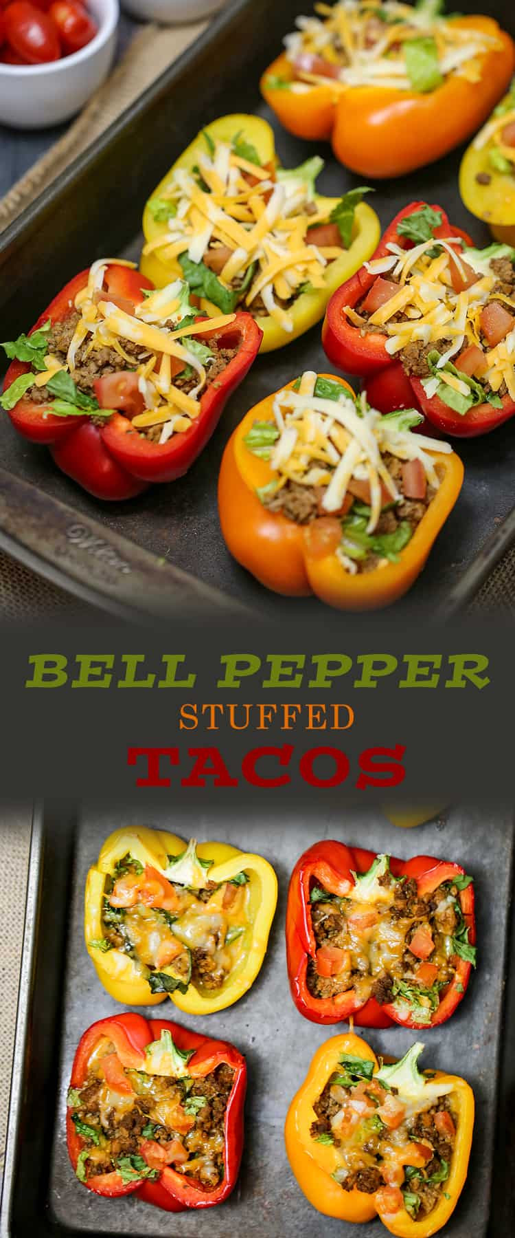 Low Calorie Stuffed Bell Peppers
 Bell Pepper Stuffed Tacos