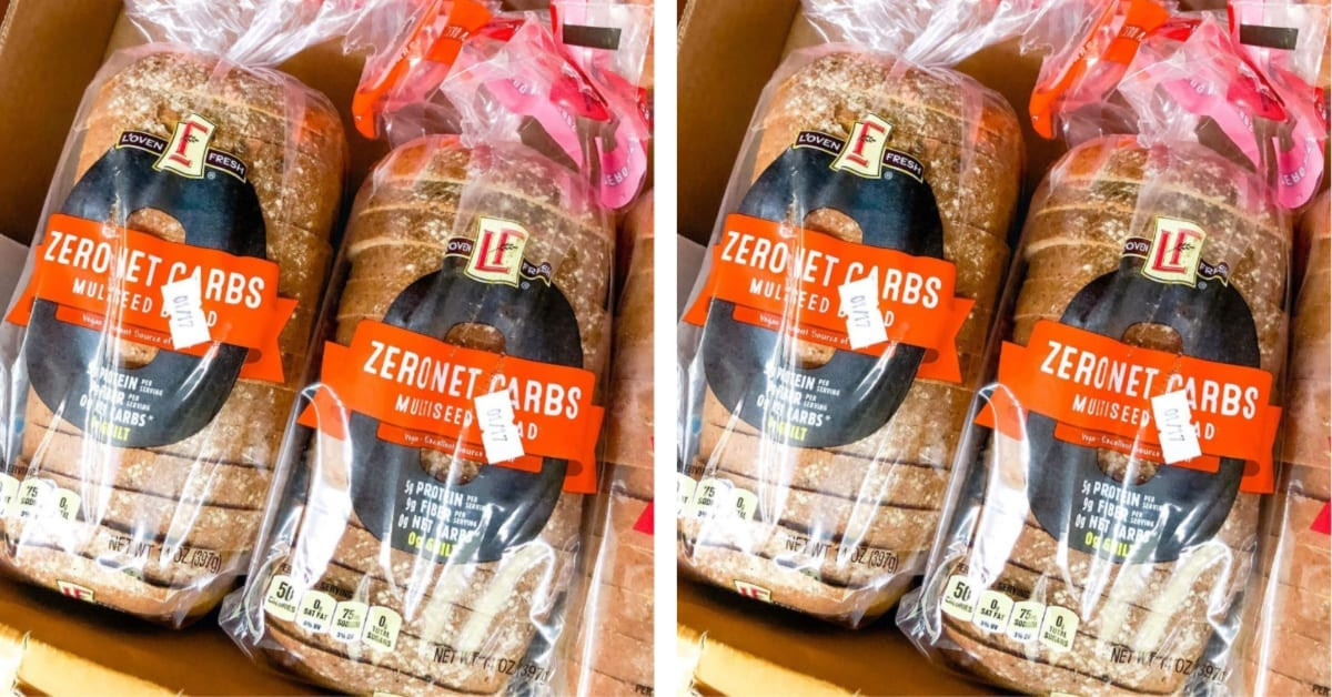 Low Calorie White Bread
 Aldi s Famous Zero Carb Bread is Back and I m Stocking Up