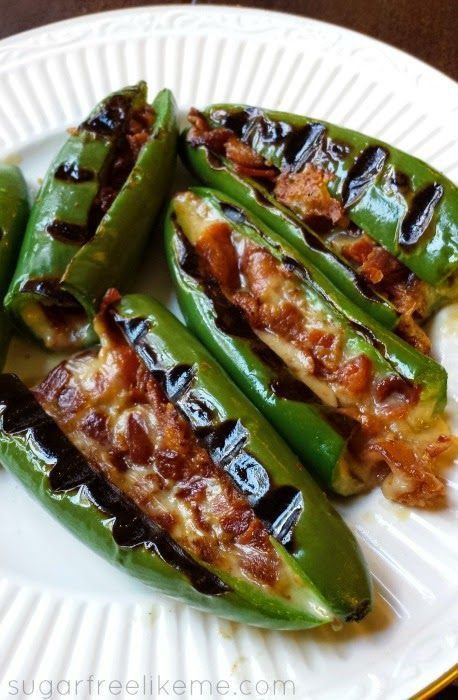 Low Carb Appetizers Atkins
 Bacon and Cheese Stuffed Pablano Peppers Low Carb