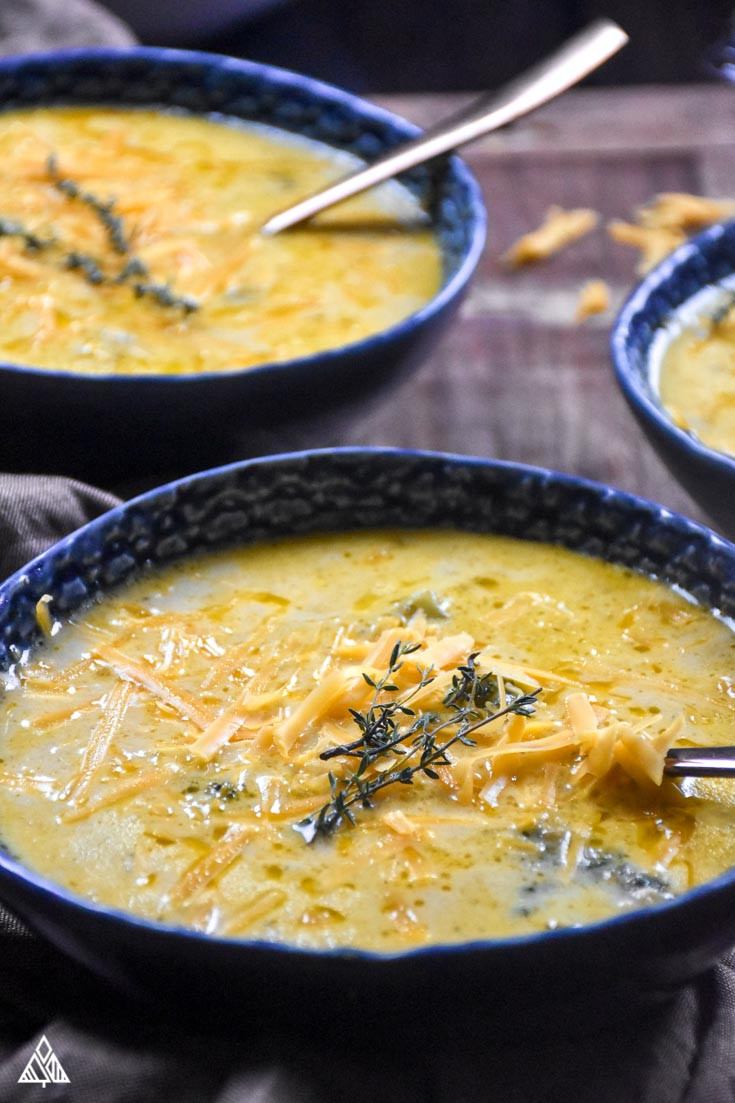 Low Carb Broccoli Cheese Soup
 Low Carb Broccoli Cheese Soup— Even better than Panera