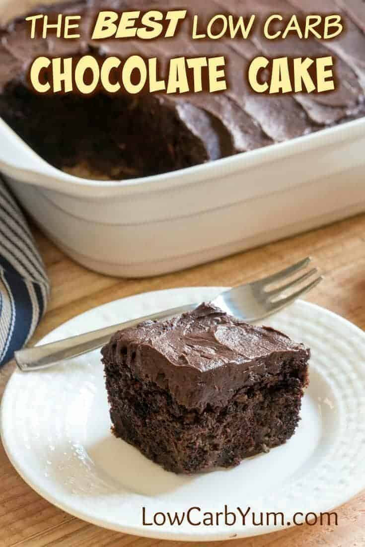 Low Carb Chocolate Cake
 Best Low Carb Chocolate Cake Recipe