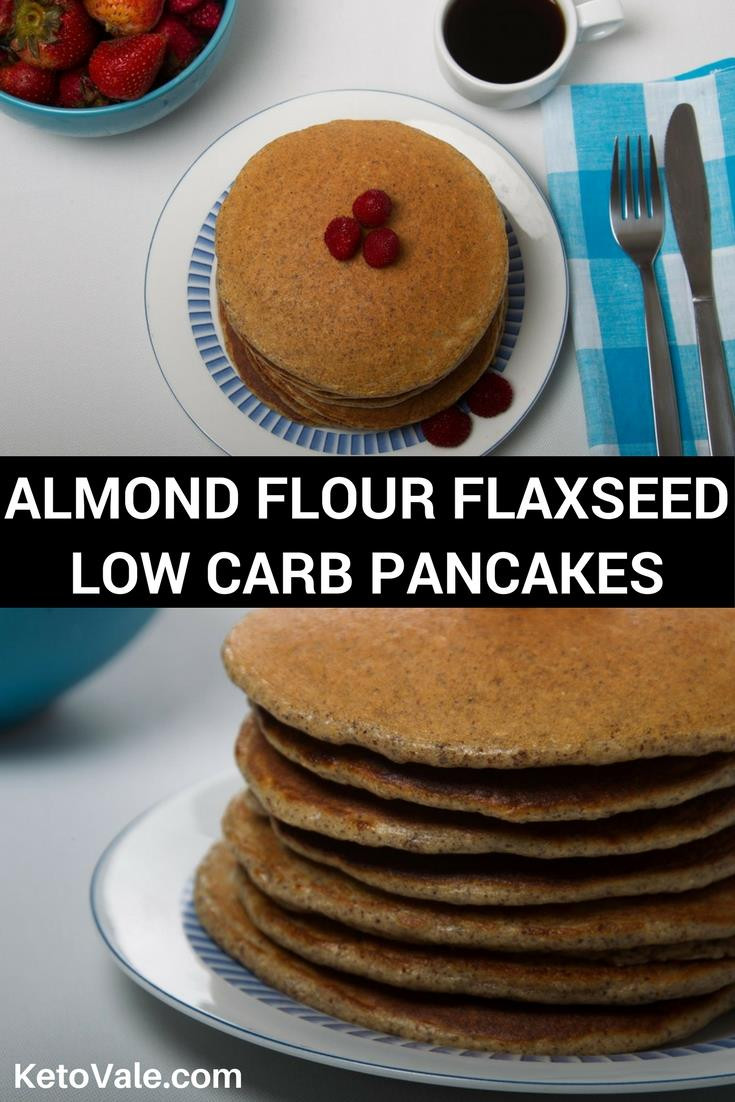 Low Carb Pancakes Almond Flour
 Almond Flour Flaxseed Pancakes Low Carb Recipe