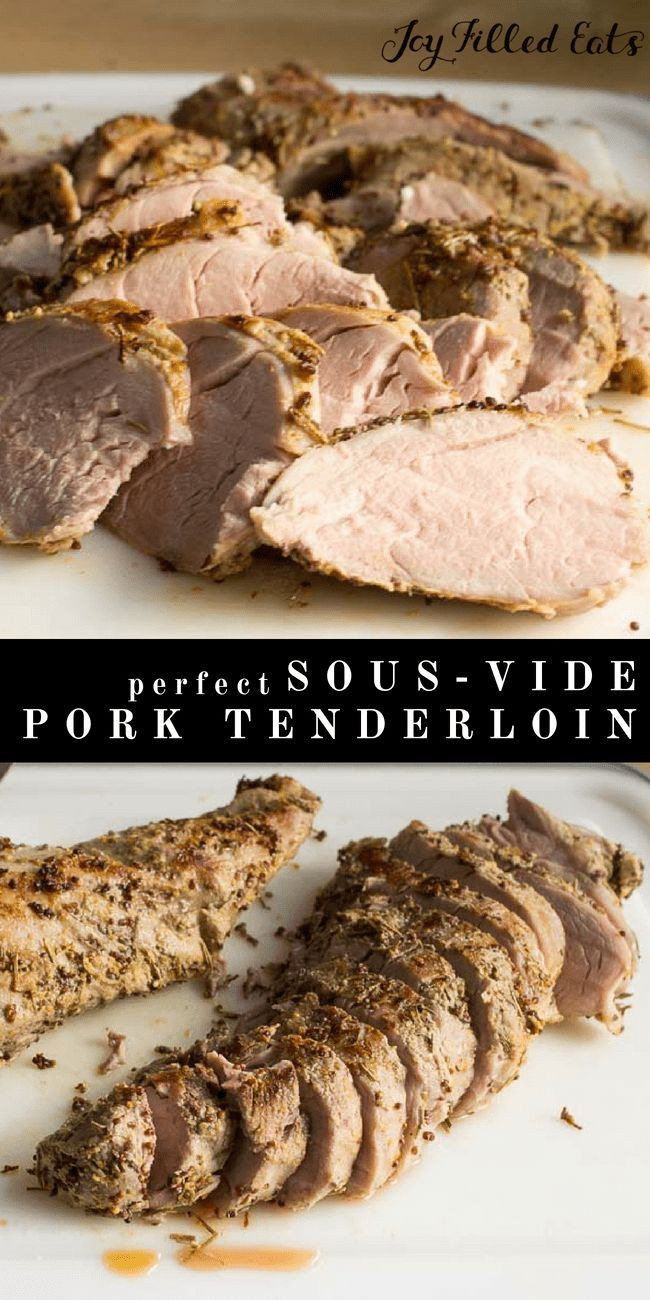 Low Carb Pork Tenderloin Recipes
 Sous Vide Pork Tenderloin Recipe Low Carb Keto Grain