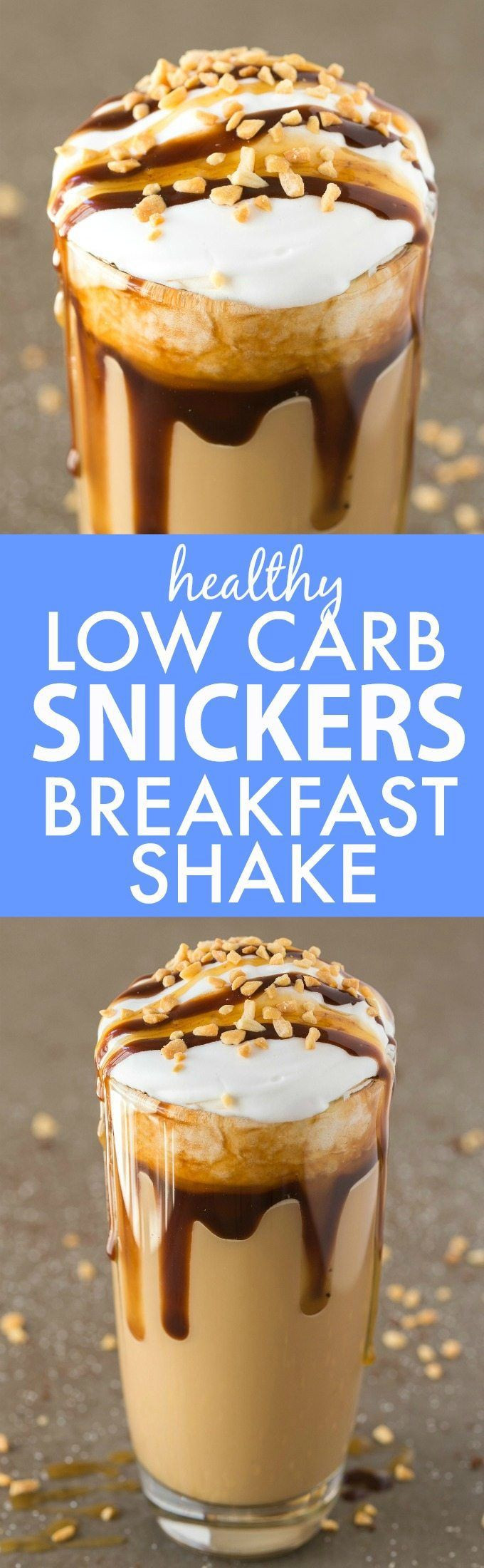 Low Carb Protein Shake Recipes For Weight Loss
 Healthy Low Carb Snickers Breakfast Shake