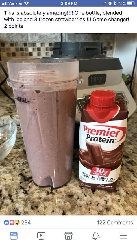 Low Carb Protein Shake Recipes For Weight Loss
 Pin on weight watchers