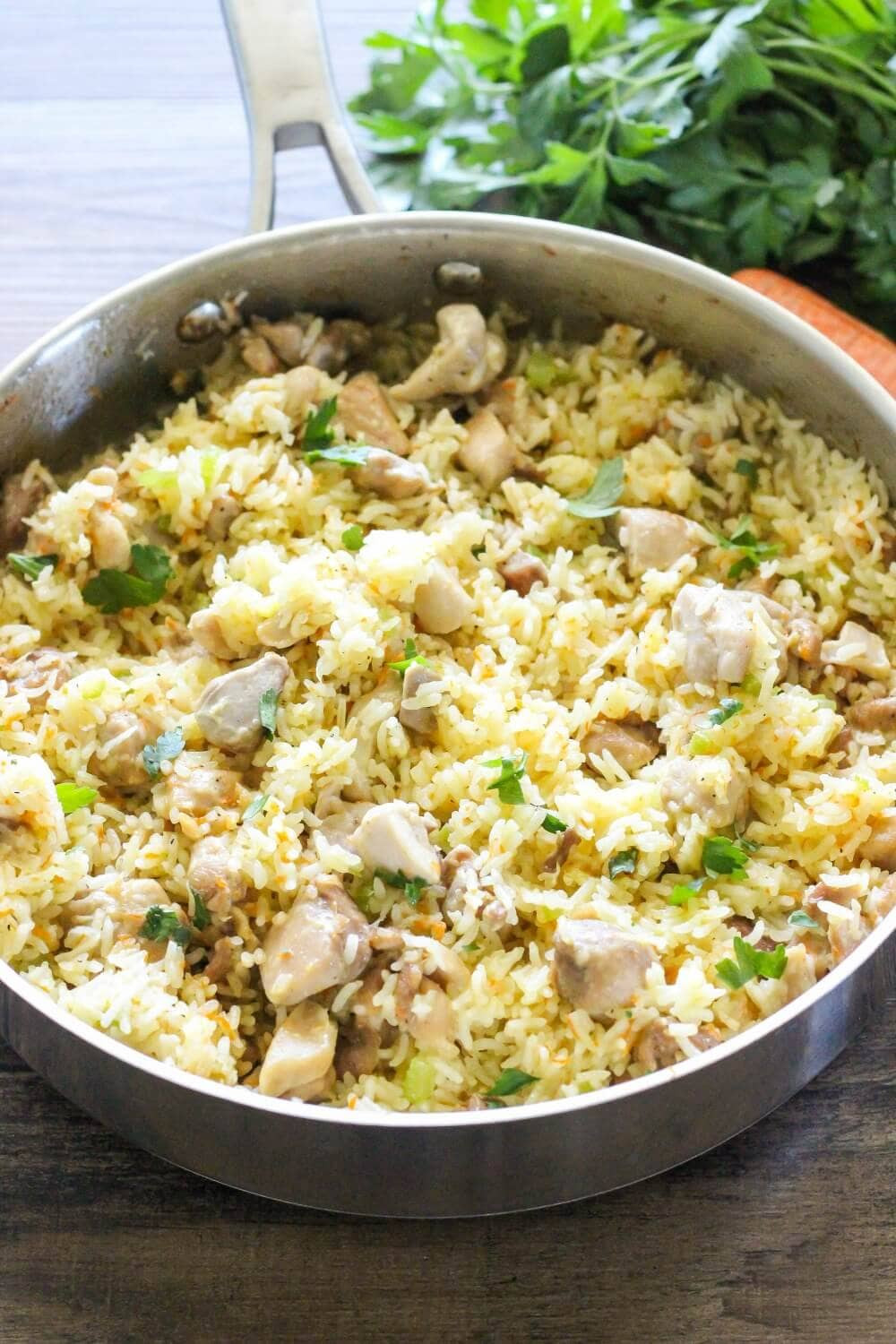 Low Fat Chicken And Rice Recipes
 Chicken and Rice Recipe I Heart Naptime