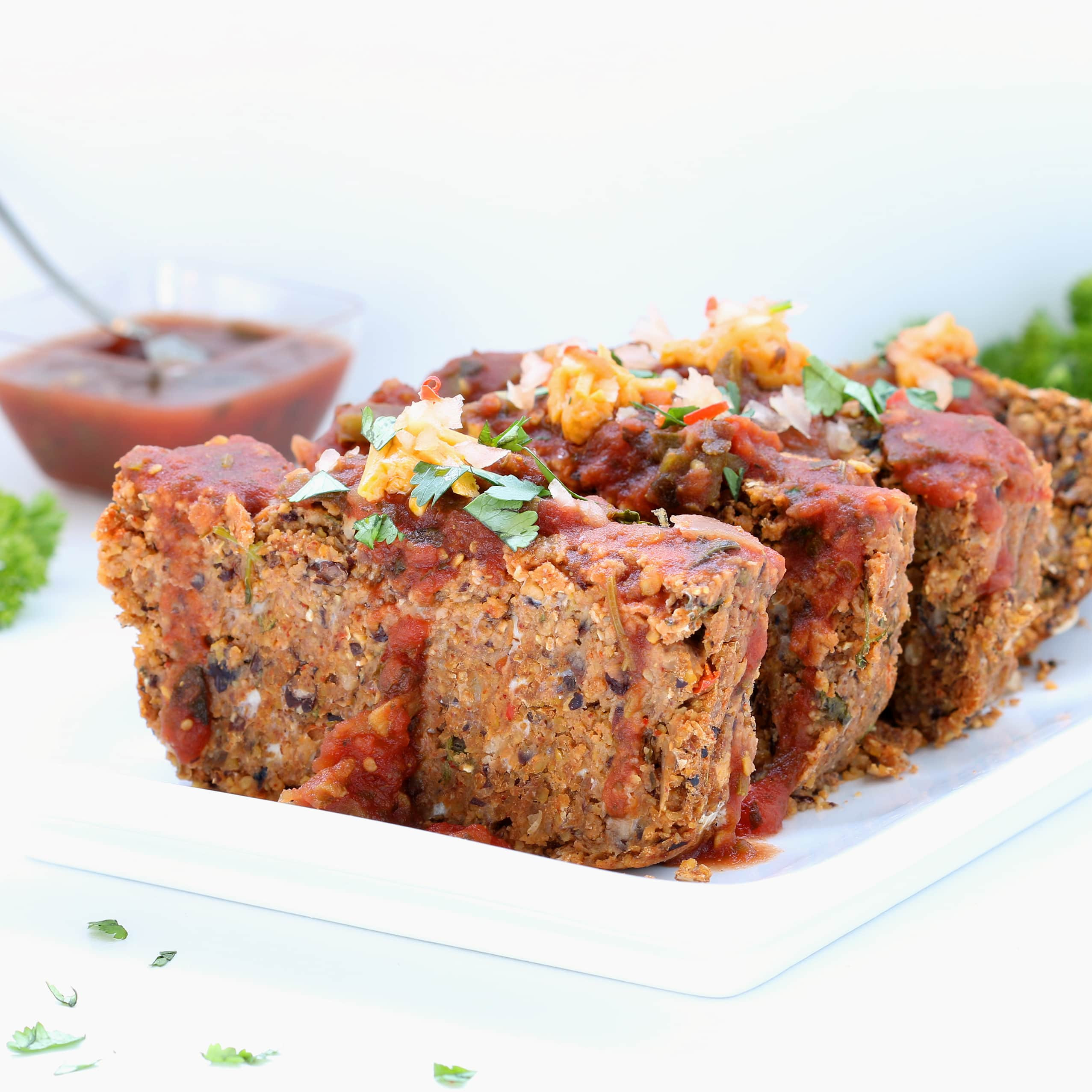 Low Fat Meatloaf
 Mexican Vegan Meatloaf Gluten free Plant based Low Fat