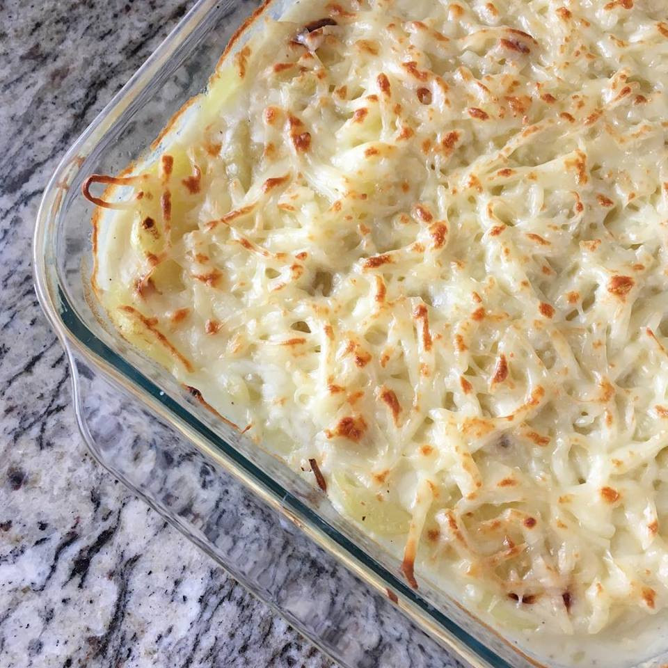 Low Fat Scalloped Potatoes
 Low Fat Scalloped Potatoes – Carrie Richins