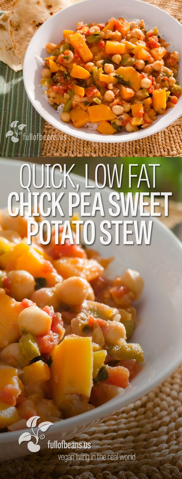 Low Fat Sweet Potato Recipes
 Chickpea and Sweet Potato Stew Recipe
