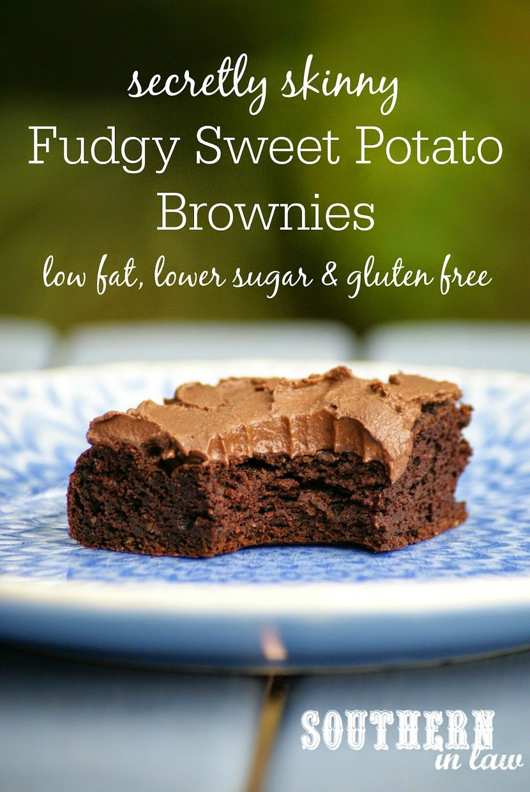 Low Fat Sweet Potato Recipes
 Recipe Secretly Skinny Fudgy Sweet Potato Brownies