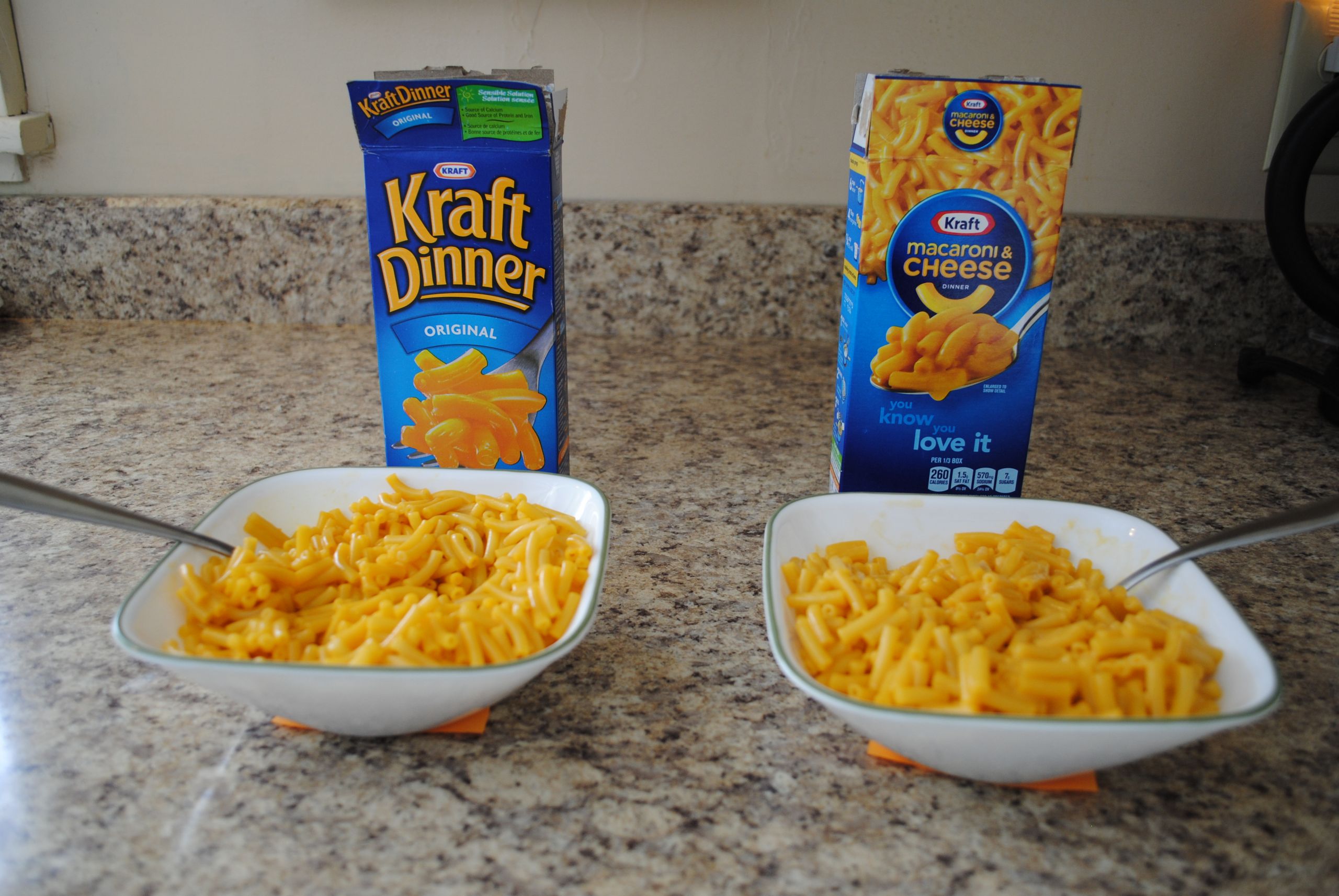 Mac And Cheese Dinners
 Kraft Dinner vs Kraft Macaroni and Cheese