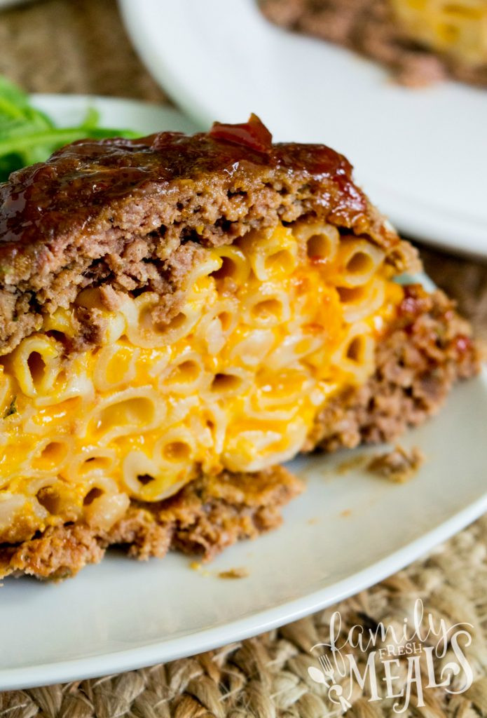 Mac And Cheese Meatloaf
 Mac and Cheese Stuffed Meatloaf Family Fresh Meals