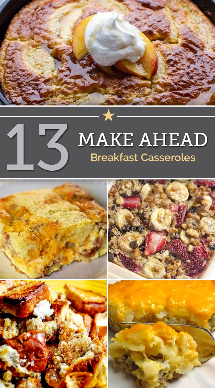 Make Ahead Breakfast Casseroles
 13 Make Ahead Breakfast Casseroles thegoodstuff