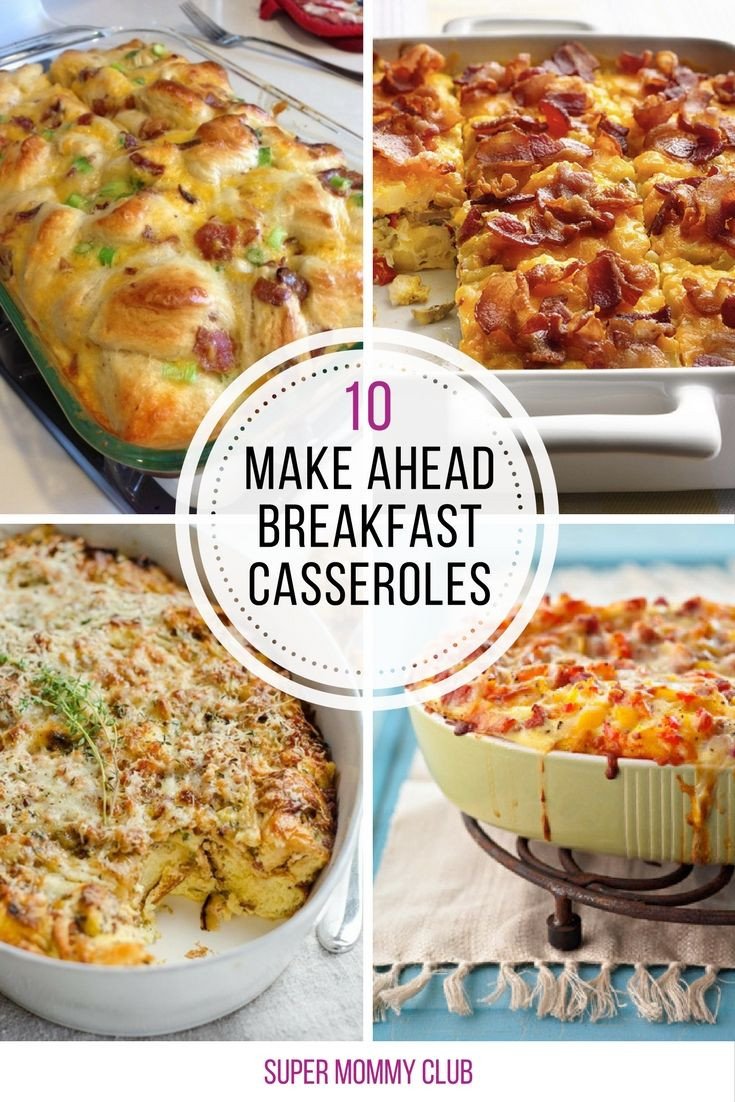 Make Ahead Breakfast Casseroles
 Make Ahead Breakfast Casserole Recipes FOR A CROWD