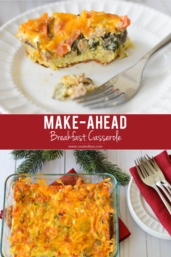 Make Ahead Breakfast Casseroles
 Day 11 ︎ Make Ahead Breakfast Casserole created by v