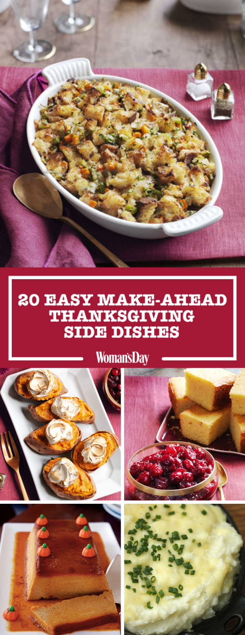 Make Ahead Side Dishes
 42 Make Ahead Thanksgiving Side Dishes Easy Recipes for