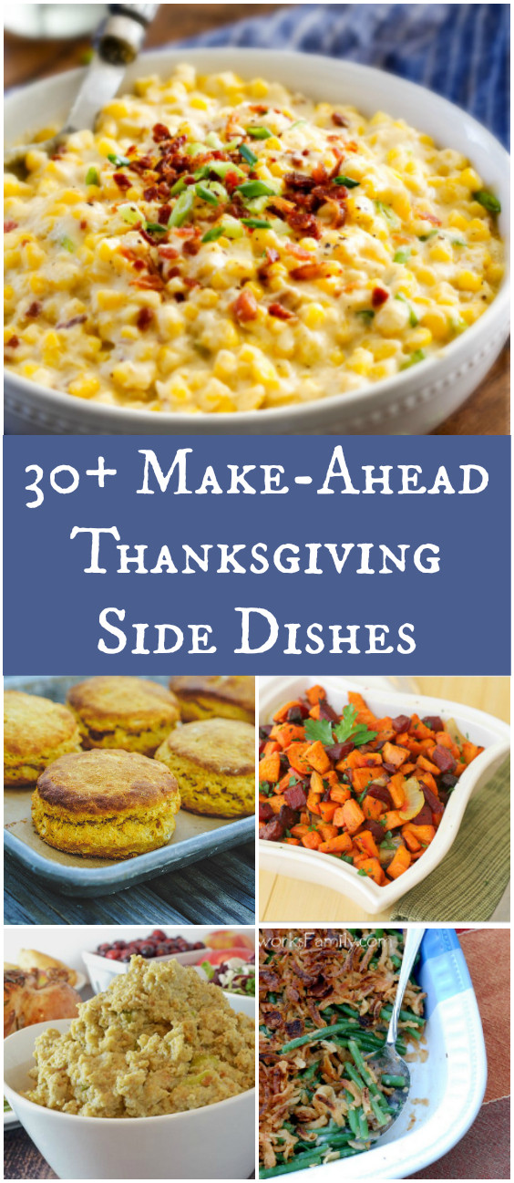 Make Ahead Side Dishes
 30 Make Ahead Thanksgiving Side Dishes – Afropolitan Mom