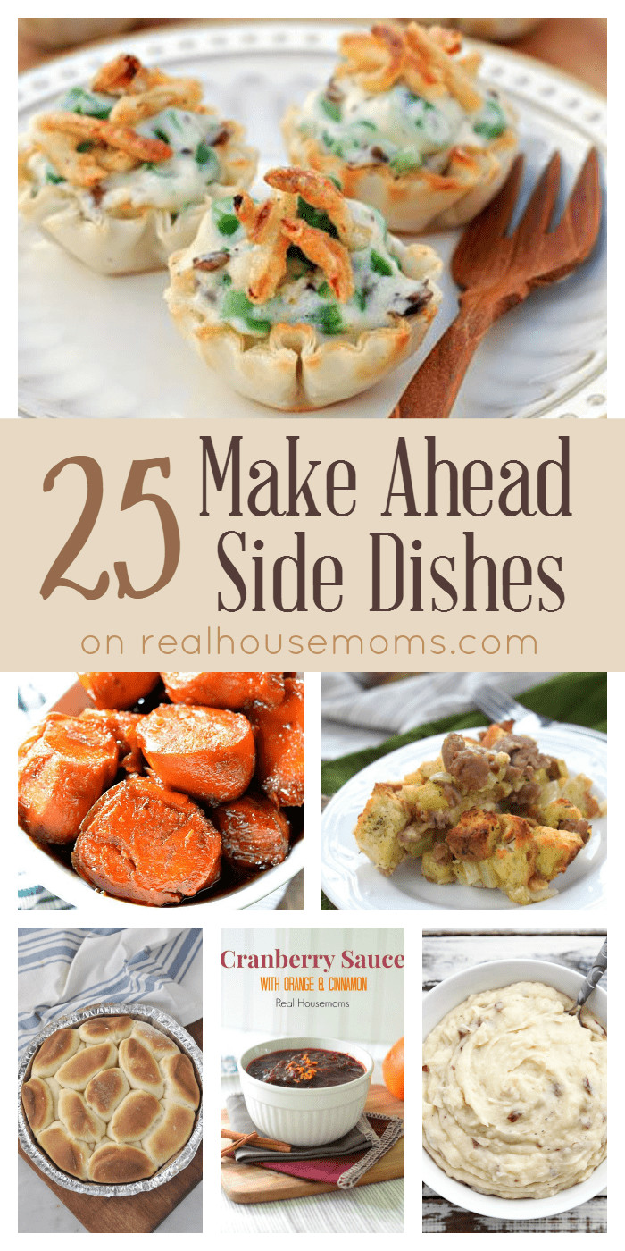 Make Ahead Side Dishes
 25 Make Ahead Side Dishes ⋆ Real Housemoms
