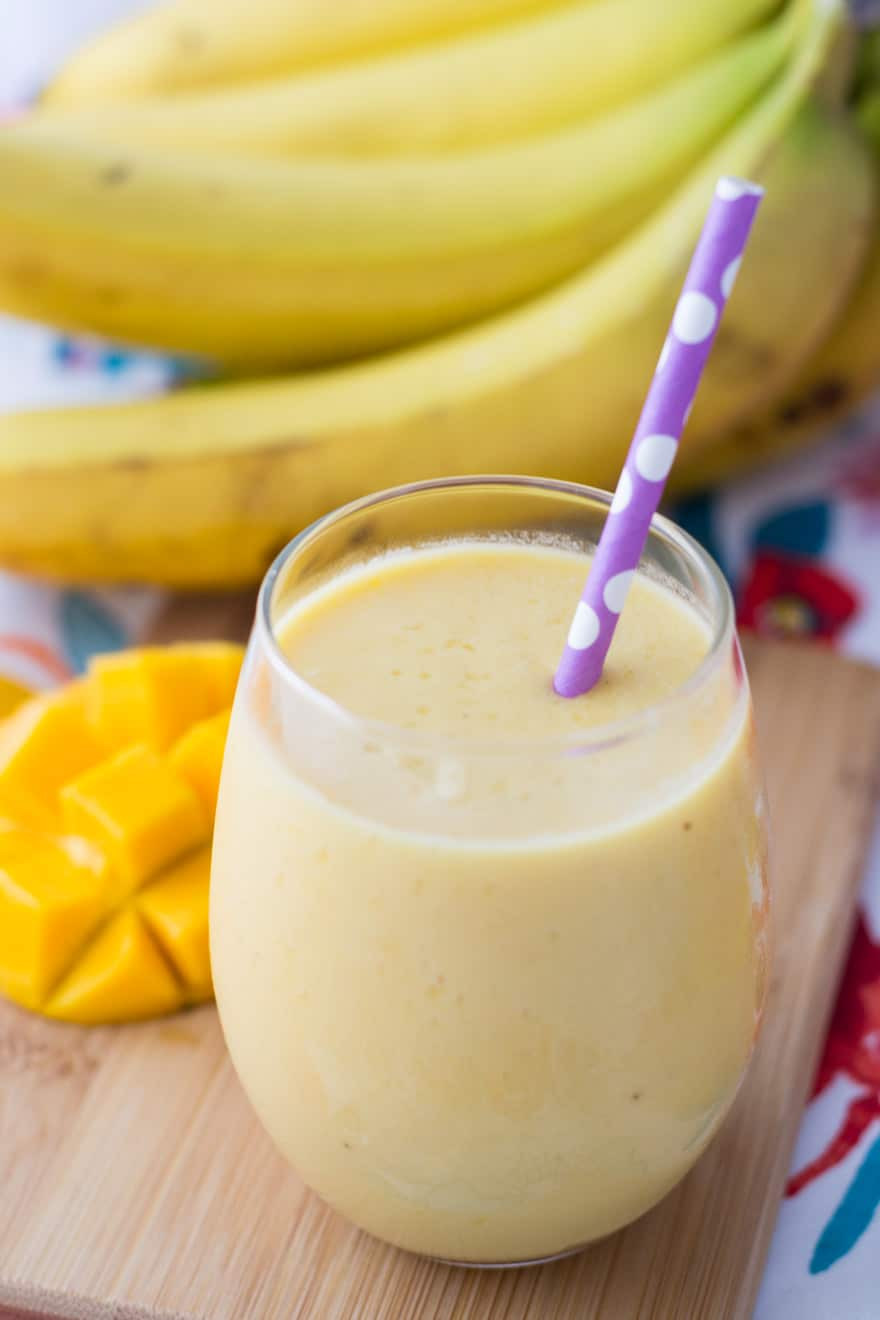 Mango Banana Smoothie Recipes
 4 Ingre nt Mango Banana Smoothie A Healthy Tropical Drink