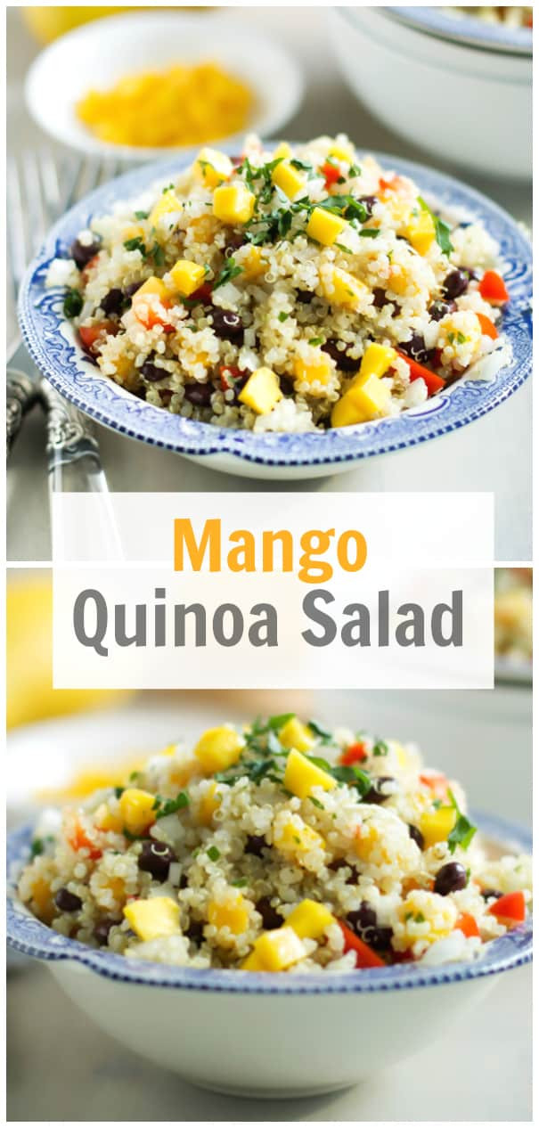 Mango Quinoa Salad
 Mango Quinoa Salad Recipe Primavera Kitchen
